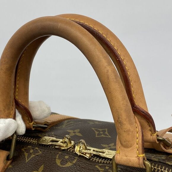 Louis Vuitton Boston Bag Monogram Keepall 50 M41426 Brown Men Women Unisex - Picture 10 of 10